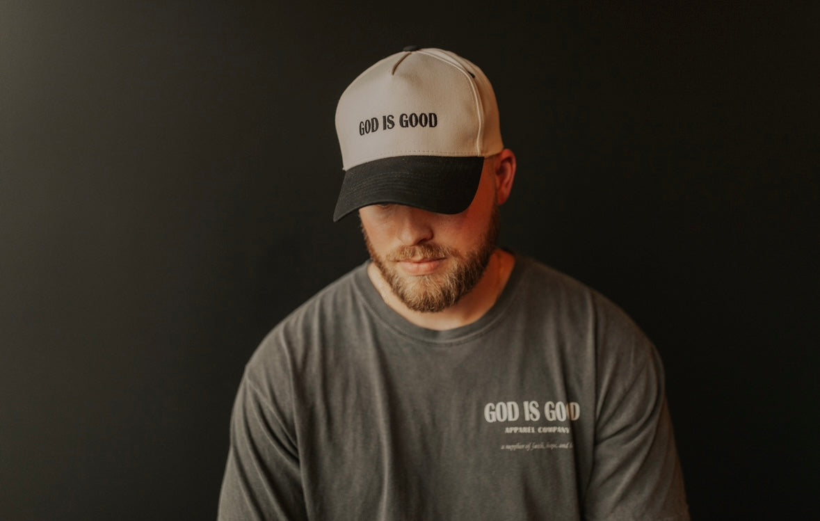 God Is Good Snapback - Black