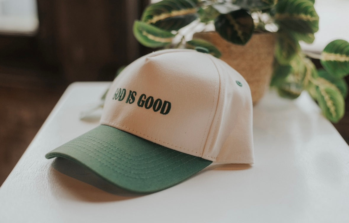 God Is Good Snapback - Green