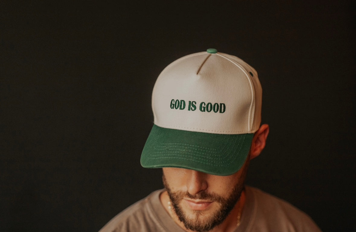 God Is Good Snapback - Green