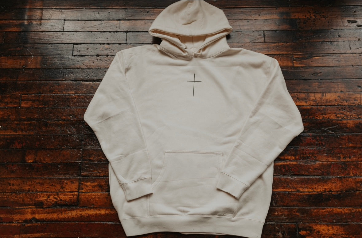 GiG Cross Hoodie - Bone